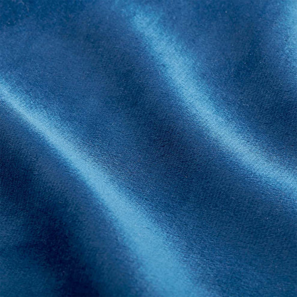 San Diego Floor Standing Headboard - Blue Plush Velvet