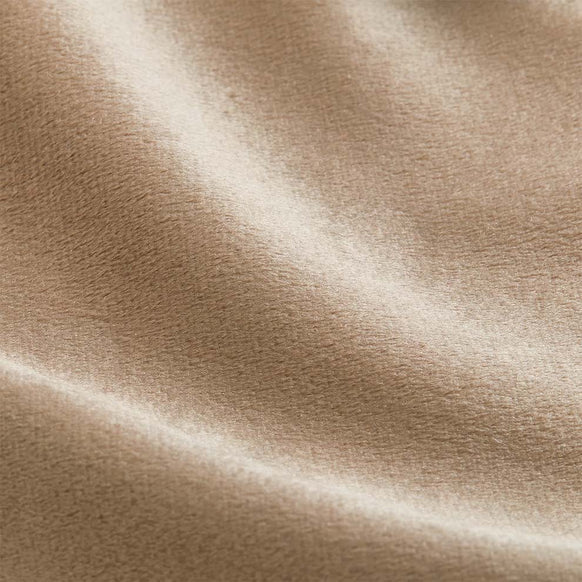 Melbourne Upholstered Bed - Mink Plush Velvet
