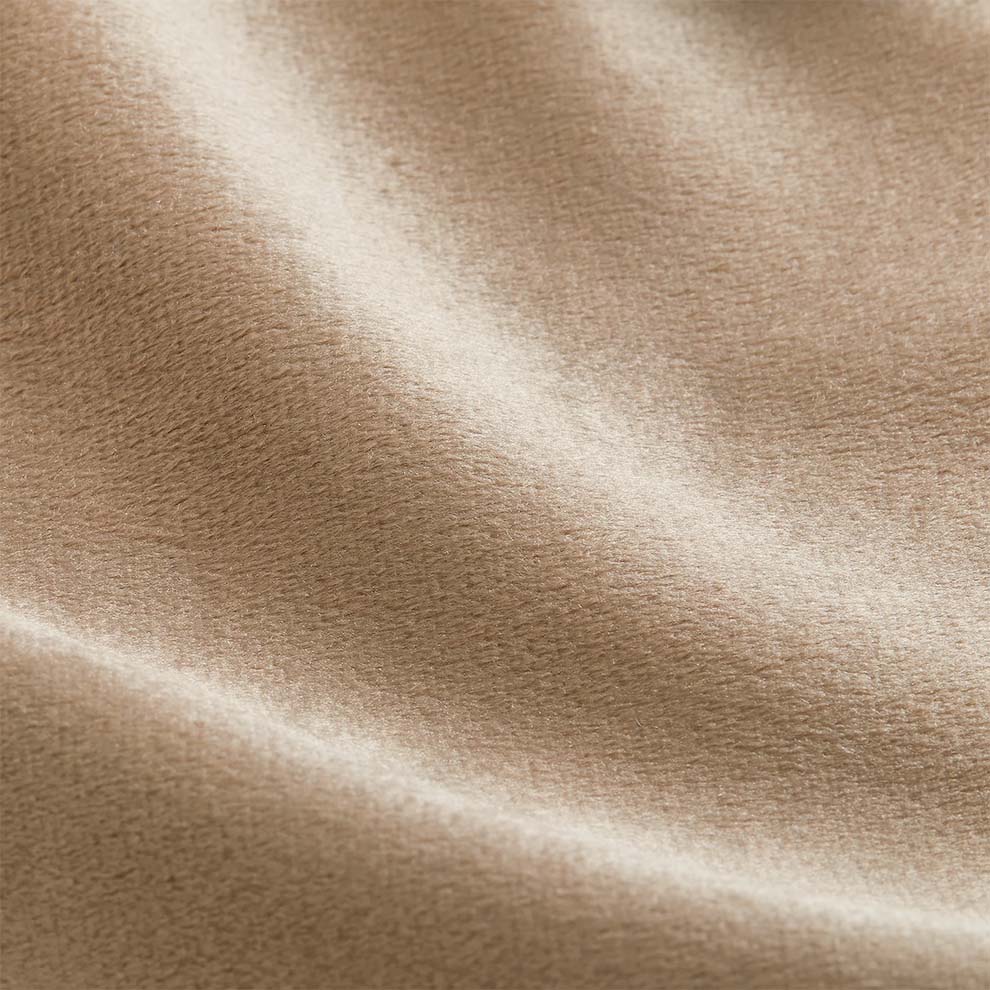 Lima Floor Standing Headboard - Mink Plush Velvet