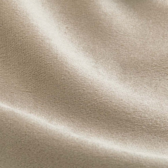 Cambridge Ottoman Storage Box - Cream Plush Velvet