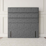 Athens Floor Standing Headboard - Silver Chenille
