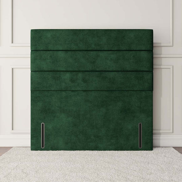 Athens Floor Standing Headboard - Emerald Coniston