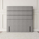 Athens Floor Standing Headboard - Silver Linoso