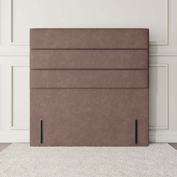 Athens Floor Standing Headboard - Mauve Naples