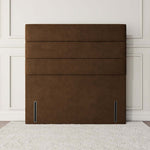 Athens Floor Standing Headboard - Mocca Plush Velvet