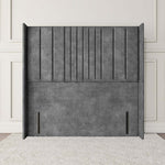Cambridge Wingback Floor Standing Headboard - Armour Coniston