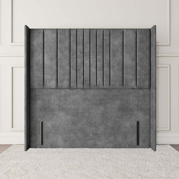 Cambridge Wingback Floor Standing Headboard - Armour Coniston