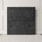 Casablanca Floor Standing Headboard - Charcoal Coniston