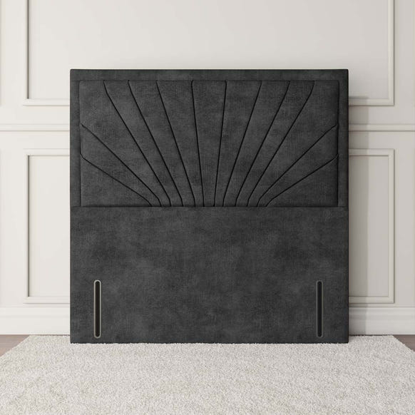 Casablanca Floor Standing Headboard - Charcoal Coniston