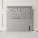 Casablanca Floor Standing Headboard - Silver Linoso