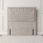 Casablanca Floor Standing Headboard - Seal Grey Naples