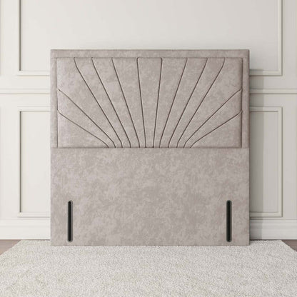 Casablanca Floor Standing Headboard - Seal Grey Naples