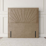 Casablanca Floor Standing Headboard - Mink Plush Velvet