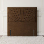 Casablanca Floor Standing Headboard - Mocca Plush Velvet
