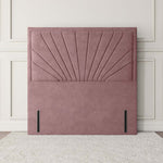 Casablanca Floor Standing Headboard - Pink Plush Velvet