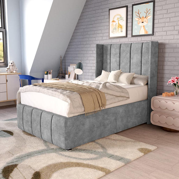 Cidra Kids Wingback Divan Bed - Armour Coniston