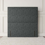 Dakar Floor Standing Headboard - Charcoal Chenille