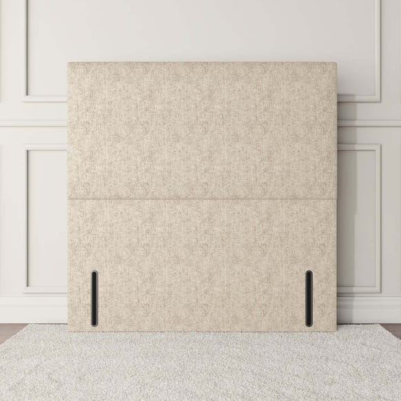 Dakar Floor Standing Headboard - Cream Chenille