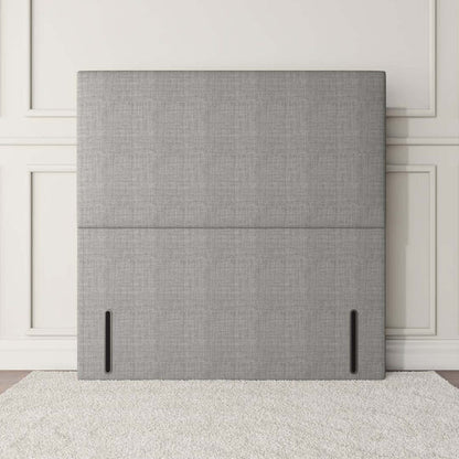 Dakar Floor Standing Headboard - Silver Linoso