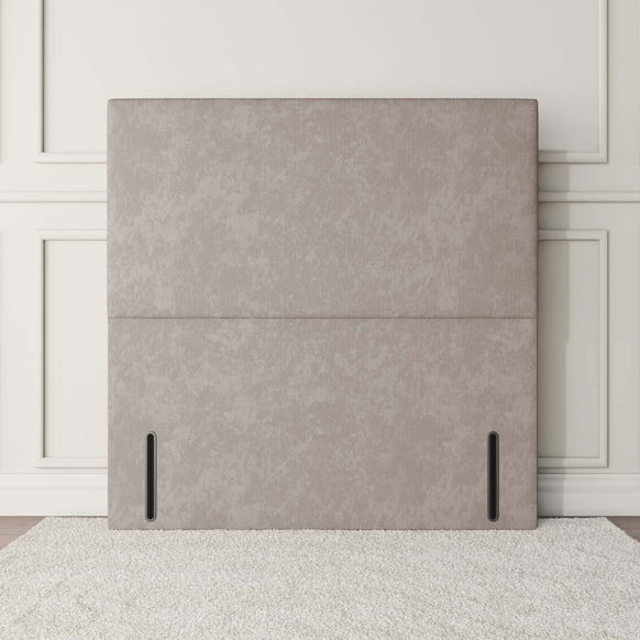 Dakar Floor Standing Headboard - Seal Grey Naples