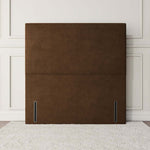 Dakar Floor Standing Headboard - Mocca Plush Velvet