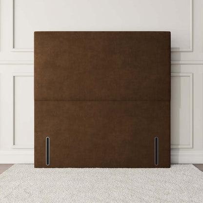 Dakar Floor Standing Headboard - Mocca Plush Velvet