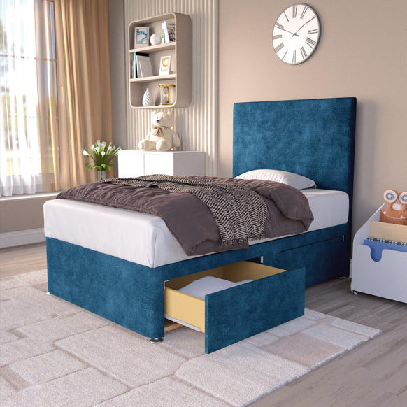 Dakar Kids Divan Bed - Blue Coniston