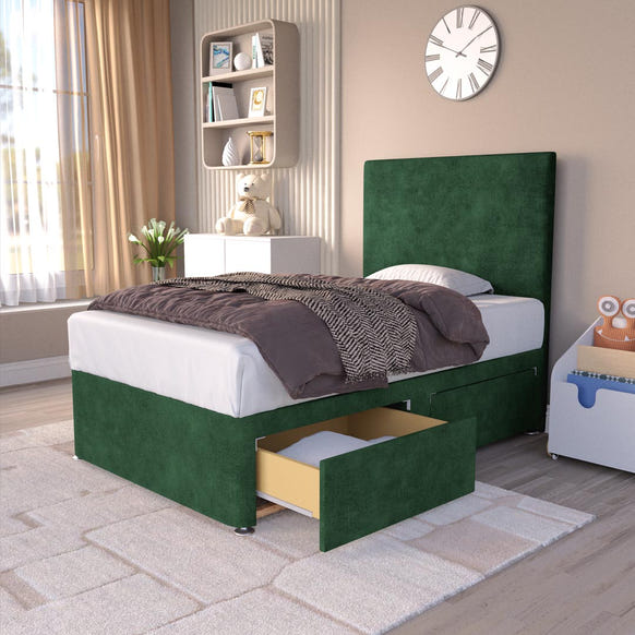 Dakar Kids Divan Bed - Emerald Coniston