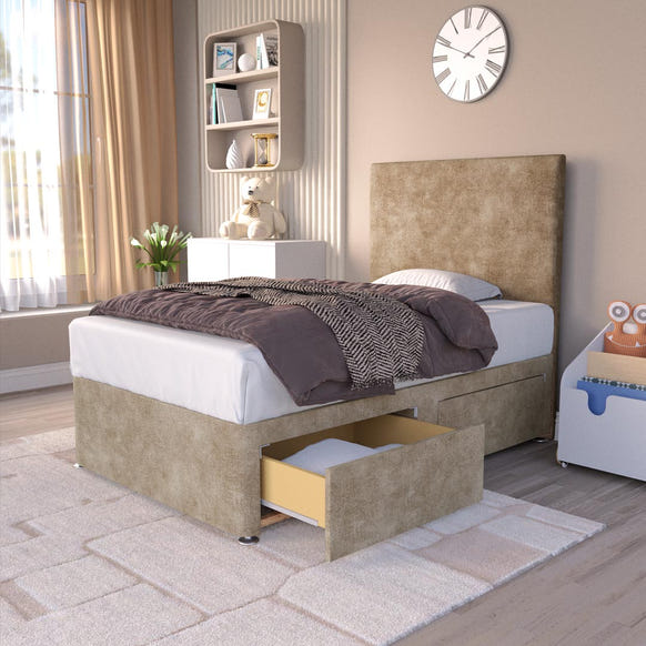 Dakar Kids Divan Bed - Mink Coniston