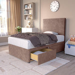Dakar Kids Divan Bed - Mauve Naples