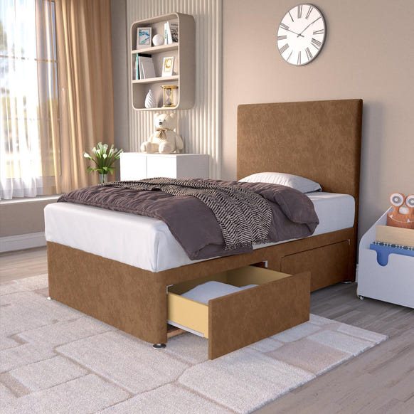 Dakar Kids Divan Bed - Mink Naples