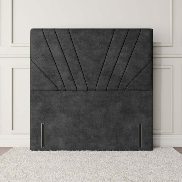 Fiji Sunrise Floor Standing Headboard - Charcoal Coniston