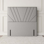 Fiji Sunrise Floor Standing Headboard - Silver Linoso