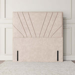 Fiji Sunrise Floor Standing Headboard - Black Naples