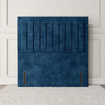Hamilton Floor Standing Headboard - Blue Coniston
