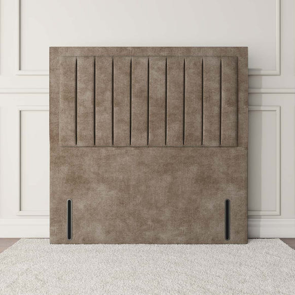 Hamilton Floor Standing Headboard - Mink Coniston