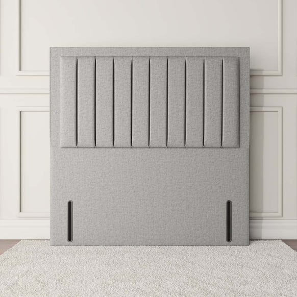 Hamilton Floor Standing Headboard - Silver Linoso