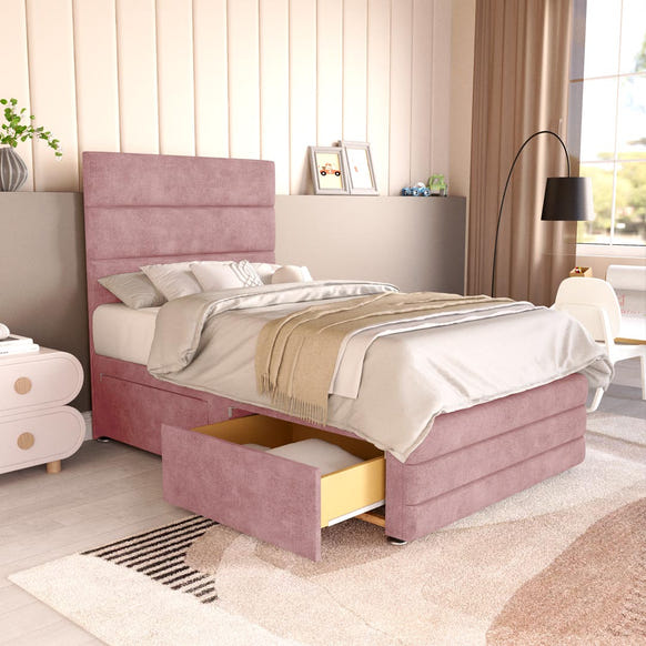Havana Kids Divan Bed - Pink Coniston
