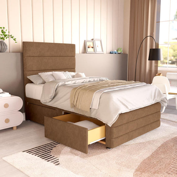 Havana Kids Divan Bed - Mink Naples