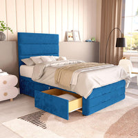 Blue Plush Velvet