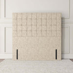 Kingston Floor Standing Headboard - Cream Chenille