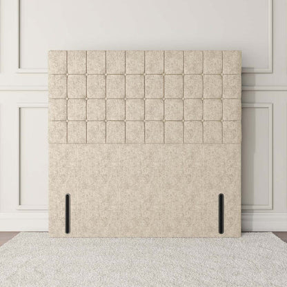Kingston Floor Standing Headboard - Cream Chenille