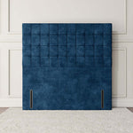Kingston Floor Standing Headboard - Blue Coniston