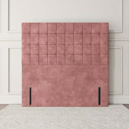 Kingston Floor Standing Headboard - Pink Coniston