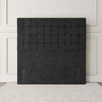 Kingston Floor Standing Headboard - Black Naples