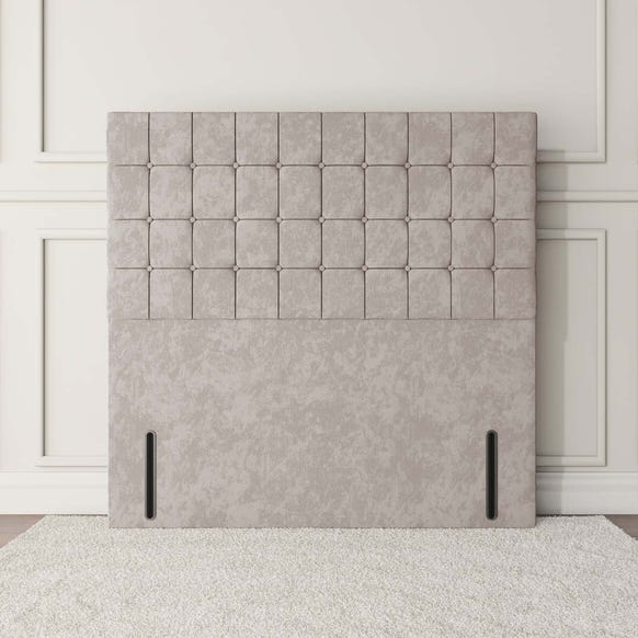 Kingston Floor Standing Headboard - Seal Grey Naples