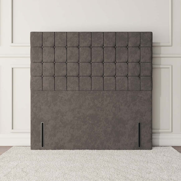 Kingston Floor Standing Headboard - Slate Grey Naples
