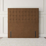 Kingston Floor Standing Headboard - Mocca Plush Velvet
