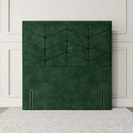 Lancaster Floor Standing Headboard - Emerald Coniston