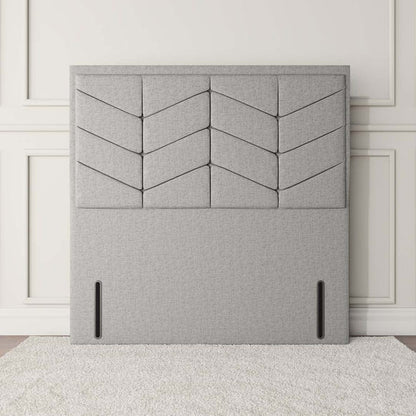 Lancaster Floor Standing Headboard - Silver Linoso